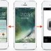 iOS 10ではロック画面をスライドしウィジェットやカメラを起動、ホームボタンを押してロックを解除に。