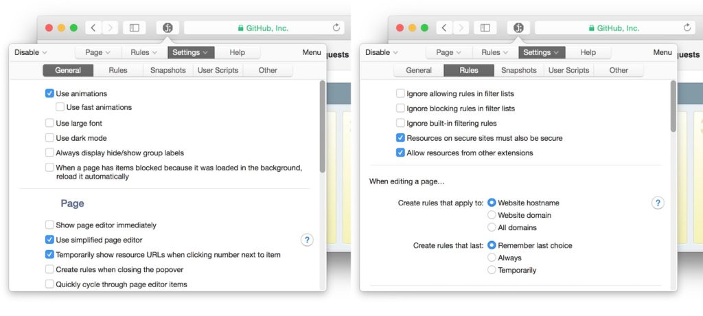 ホスト指定や特定のサイトのJavaScriptをルール分けしてブロック出来るオープン・ソースのSafari用機能拡張「JS Blocker 5 ...