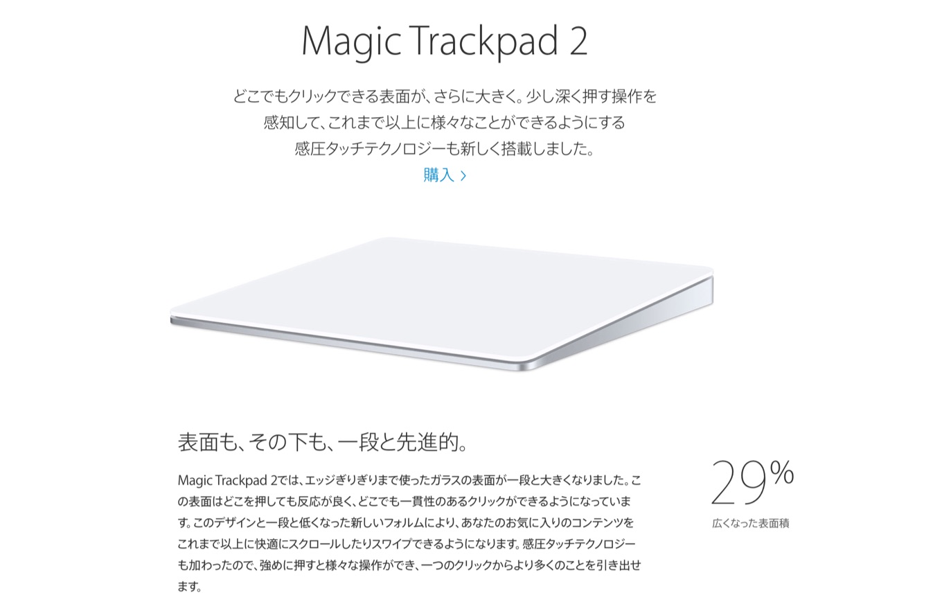 Apple Magic Trackpad 2