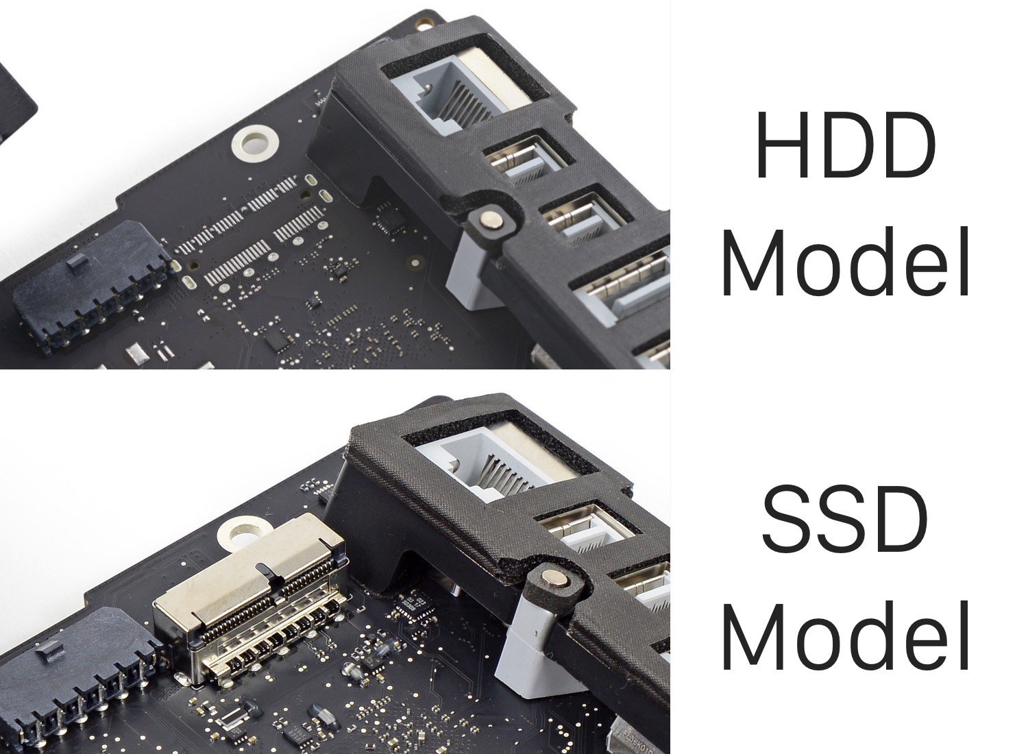 iMac 4K SSDとNon-SSDモデル