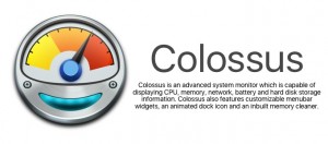 MacのCPU, メモリ, ネットワークなどのシステム情報をメニューバーに表示してくれるアプリ「Colossus」が無料セール中。