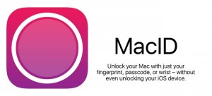 iPhoneのTouch IDを使いMacのロックを解除することの出来るアプリ「MacID」のアイコン。