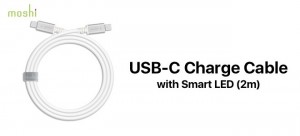 MJSOFT、USB-C搭載のMacBookの充電状態を確認できるLEDインジケータ付きUSB-Cケーブル「USB-C Charge Cable with Smart LED」を発売。