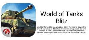 戦場を舞台にした戦車戦オンラインアクションゲーム「World of Tanks Blitz」のMac版がMacAppStoreで公開。