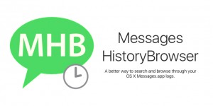 OS Xのメッセージアプリで受け取ったメッセージや画像を検索できるアプリ「MessagesHistoryBrowser」がリリース。