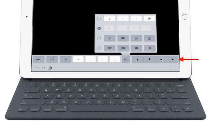 Apple-iPad-Pro-Keyboard-Prompt-function