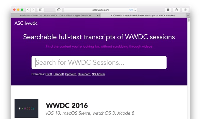 ASCIIwwdc-add-wwdc-2016-transcripts