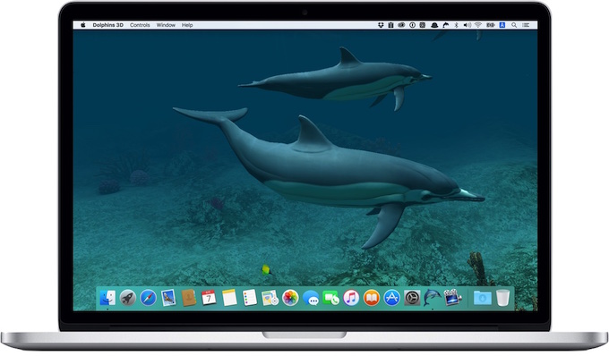 Dolphins-3D-MacBook