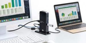 サンワサプライ、USB PDに対応しMacBookを充電しながら周辺機器を利用できるUSB-Cドッキングステーション「USB-CVDK2」を発売。