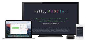 Apple、日本時間6月14日午前2時から行われるWWDC 2016の基調講演をライブ配信すると発表。