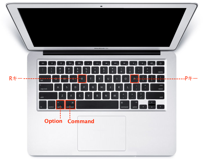 MacBook-Air-PRAM-Reset-Keyboard-Overview