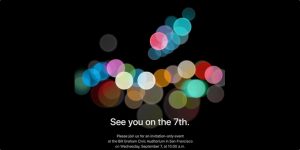 Apple、日本時間9月8日午前2時から行われるスペシャル・イベント「See you on the 7th.」をライブ配信すると発表。