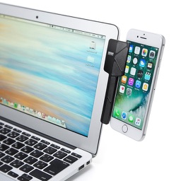 サンワサプライ Iphoneやipad Miniをmacbookや液晶ディスプレイの側面に取り付けられるスマホクリップ Cr Lasp1bk を発売 pl Ch