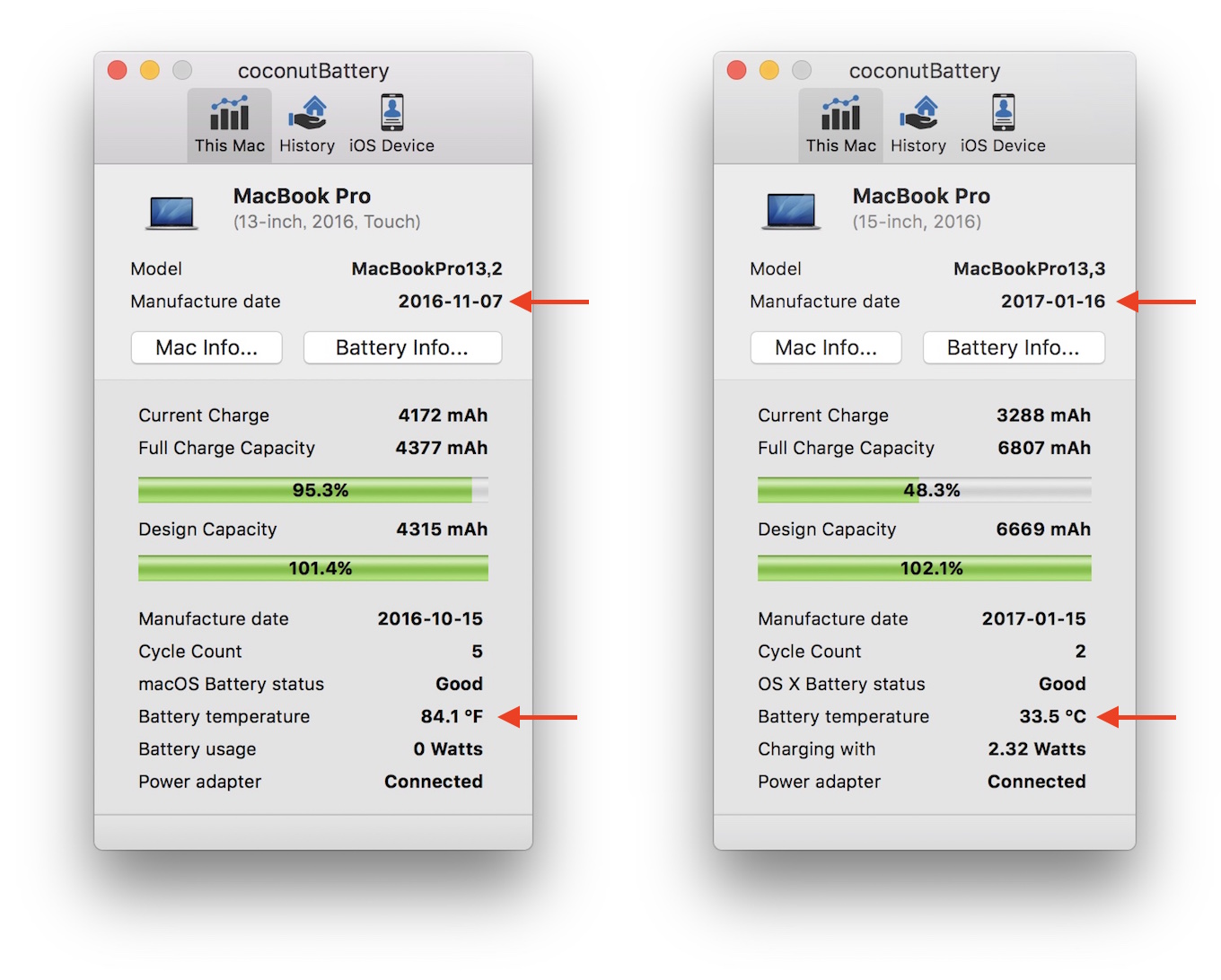 Macbook Pro Late 16の製造年月日と異音のするキーを調べる方法 pl Ch