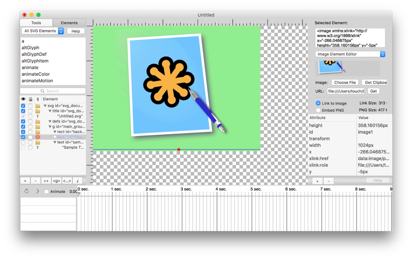 Download SVG画像やアニメーションの作成が可能なオープンソースのMac用SVGエディタ「macSVG」がリリース。 | AAPL Ch.