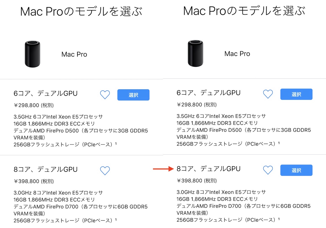 Apple、アップデートされたMac Pro (Late 2013) 上位モデルの販売を