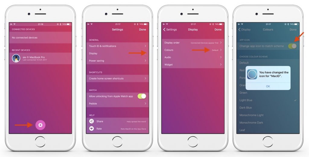 iPhoneのTouch IDを使いMacのロックを解除出来る「MacID」がアップデートし、Alternate IconやMacBookの ...