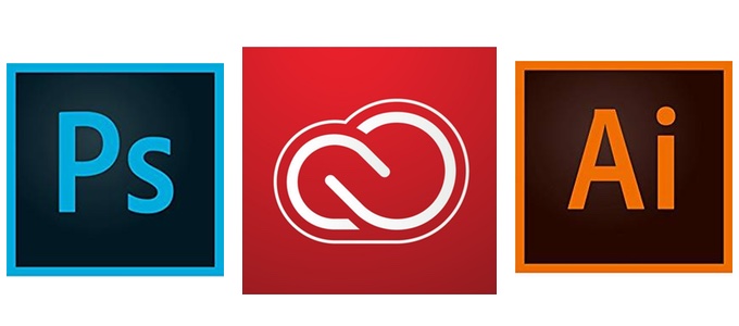 Adobe Creative Cloud 5周年記念キャンペーンのアイコン。