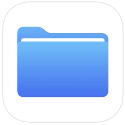 Appleの公式ファイラーアプリ「Files」アプリのアイコン。