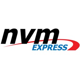 NVM Express：Non-Volatile Memory Expressのアイコン。