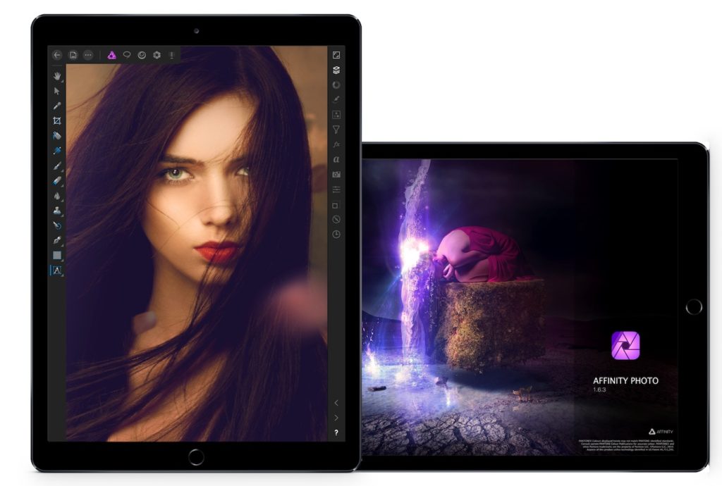 Affinity Photo for iPad v1.6.3のポートレートモード