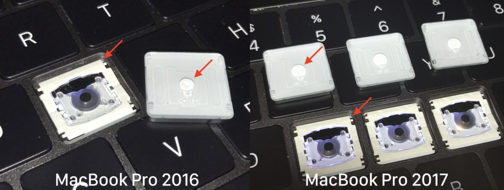 Macbook Pro 2016 キーボード 不具合
