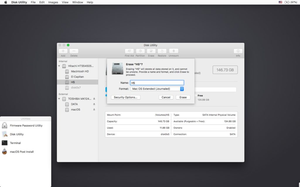 macOS High Sierra Patcher Successful seamless APFS boot