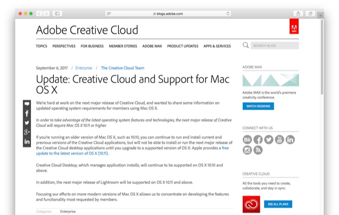 how to get rid of adobe creative cloud mac osx