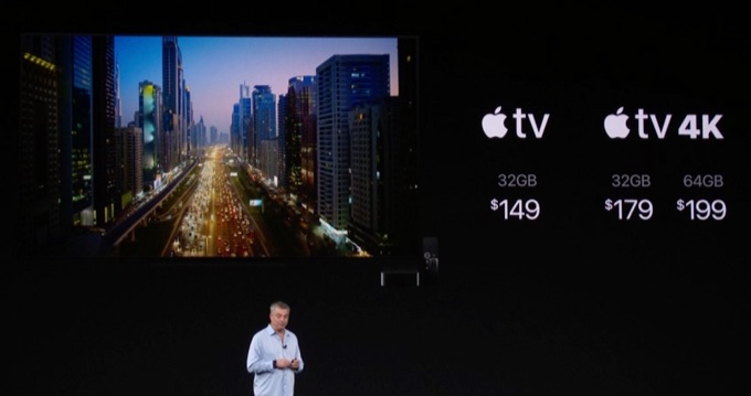 Apple TV 4Kの価格