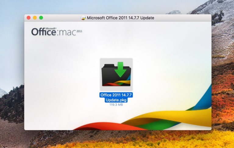 microsoft office 2011 update 14.7.6