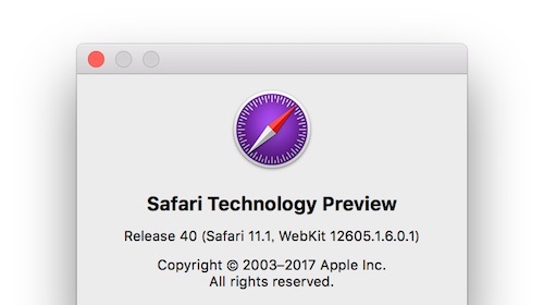 Safari Technology Preview v40