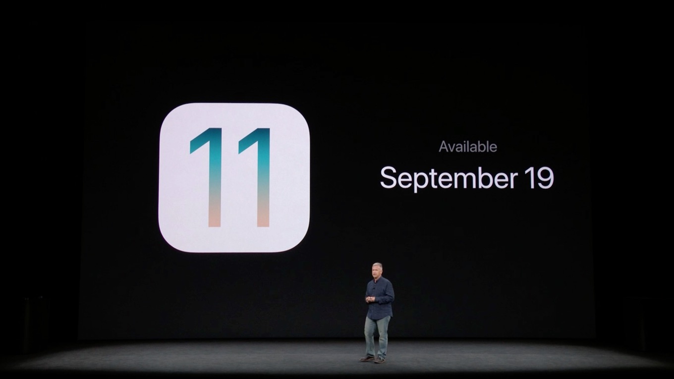 iOS 11は現地時間2017年09月19日、日本時間2017年09月20日にリリース