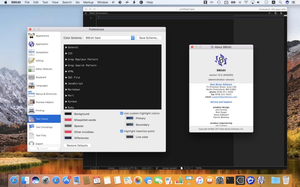 textwrangler for mac mojave