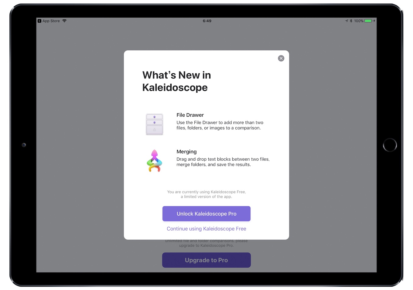 Kaleidoscope for iPad v1.1の新機能