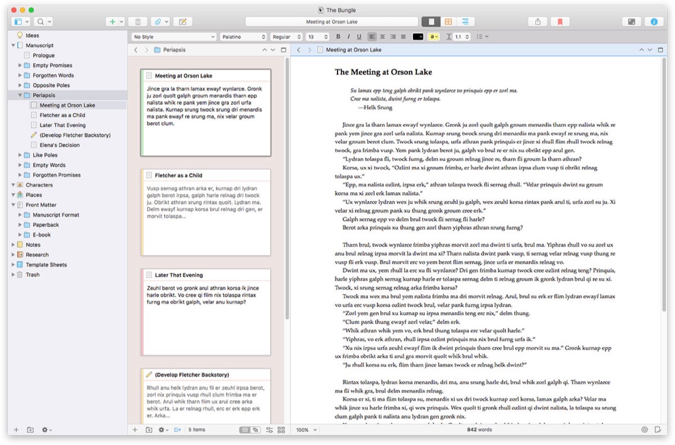 Scrivener 3 for macOSがリリース