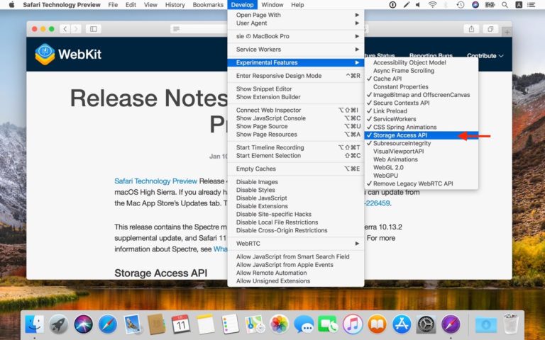 release notes for safari technology preview 12