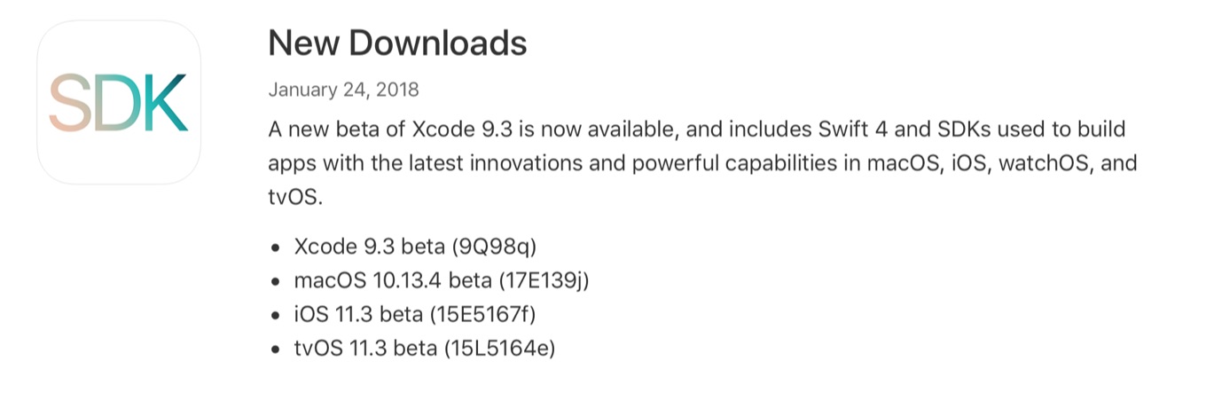 macOS 10.13.4 beta (17E139j)