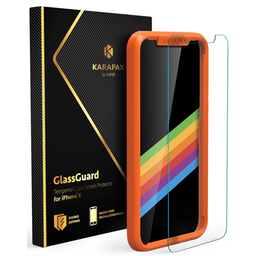 調整フレーム付きiPhone X用 液晶保護フィルム「Anker KARAPAX GlassGuard」が36%OFFセール中。