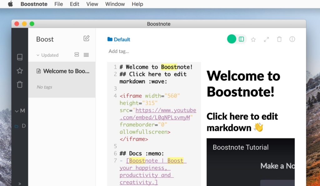 Markdown対応のプログラマー向けノートアプリ Boostnote がコードブロックのファイル名表示やurlのタイトル取得機能などをサポート Aapl Ch