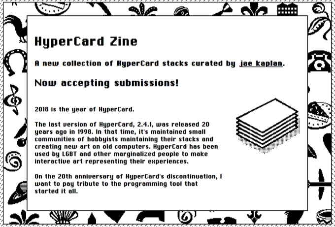 HyperCard Zine