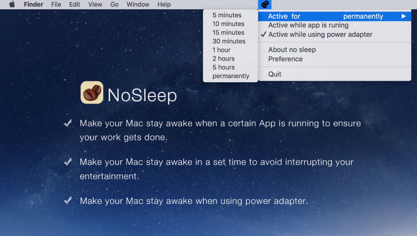 nosleep for mac