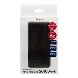 cheero Power Deluxe 20100mAh