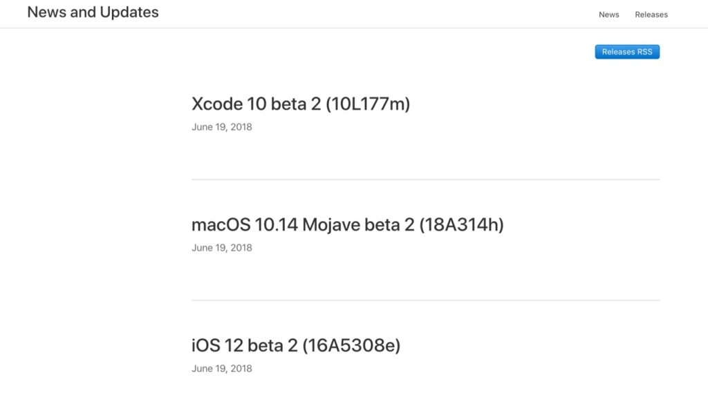 macOS 10.14 Mojaveの2nd Beta