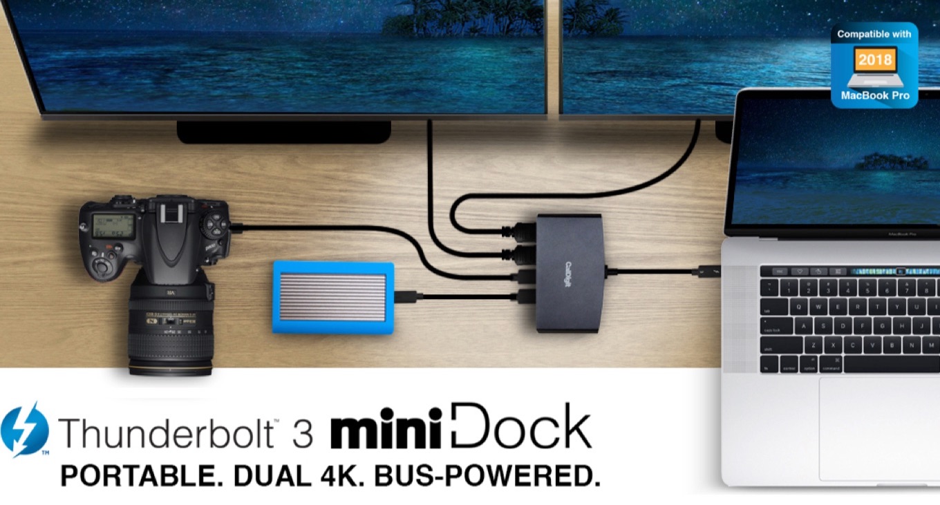 CalDigit Thunderbolt™ 3 mini Dock