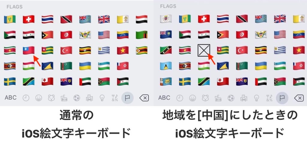 Ios 11 4 1では地域設定が中国のiphoneに 台湾の旗 絵文字を送り処理させることでアプリをクラッシュさせられる不具合が修正 pl Ch