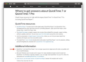 quicktime player for mac mojave