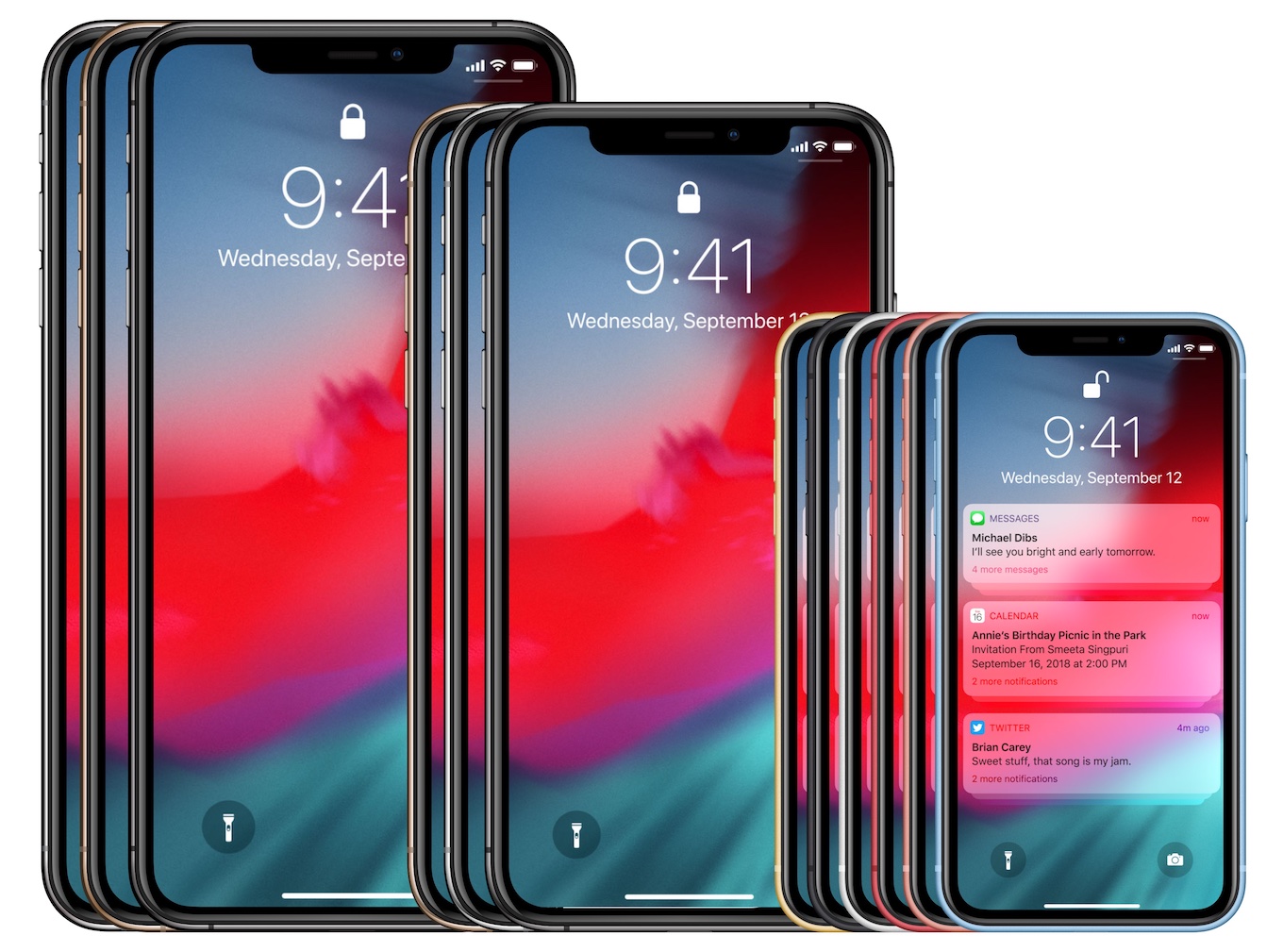 Facebook Design iPhone XR/XS