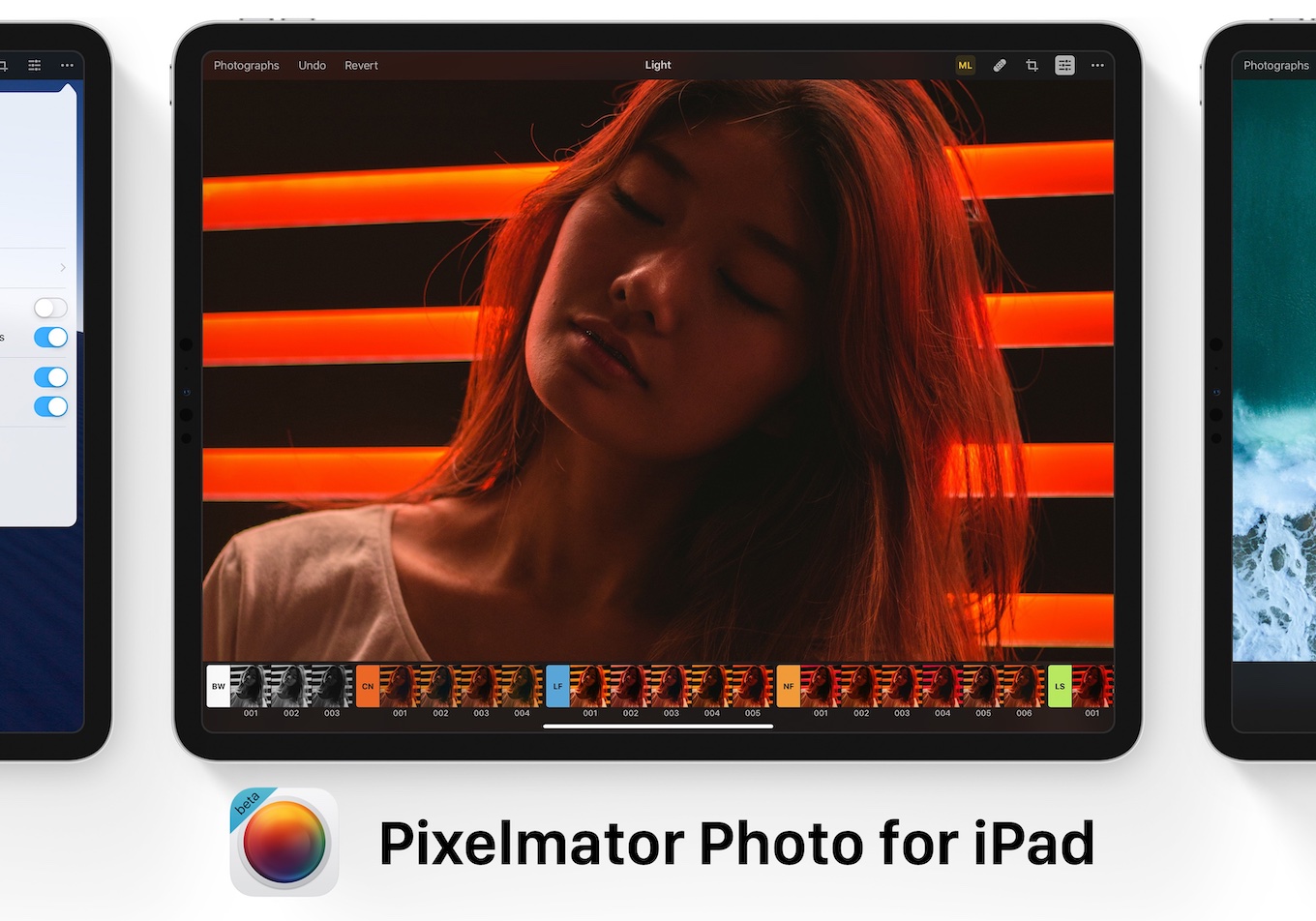 Pixelmator Photo for iPadのBeta版