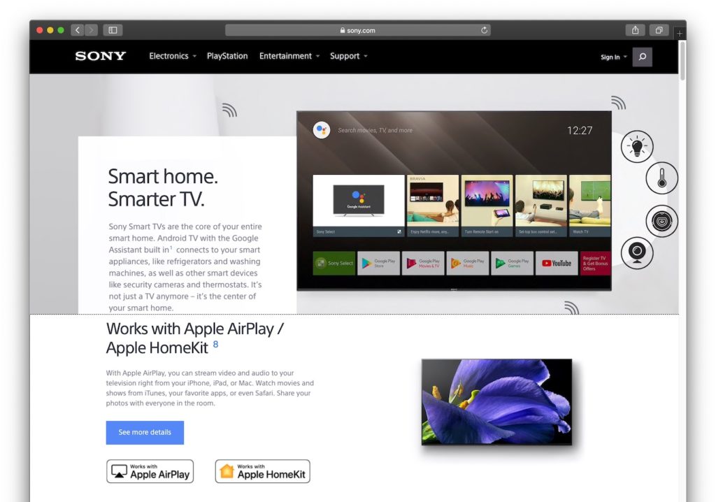 VIZIOやLG、SonyもスマートTVでAppleの「AirPlay 2」と「HomeKit」をサポートすると発表。 AAPL Ch.