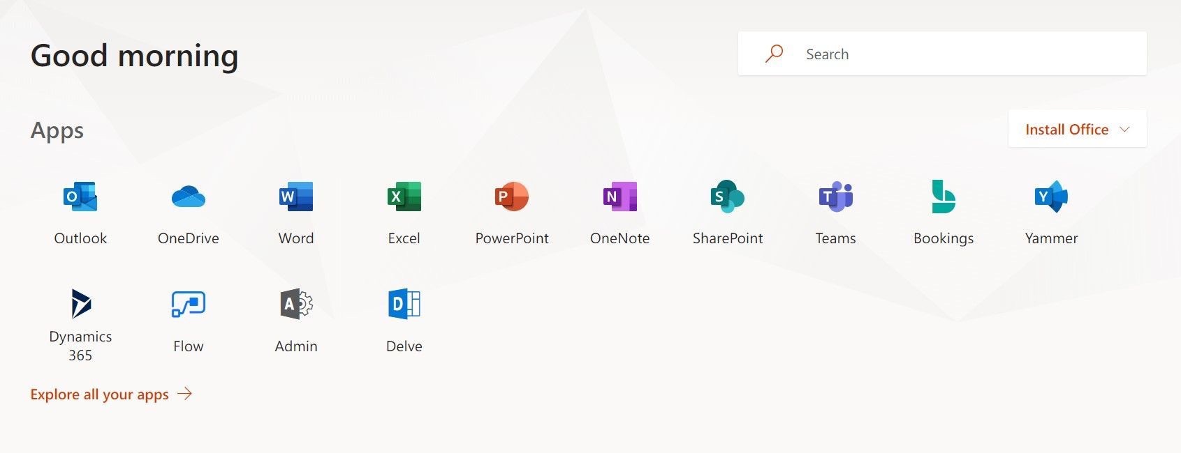 Microsoft Office 365 New icon